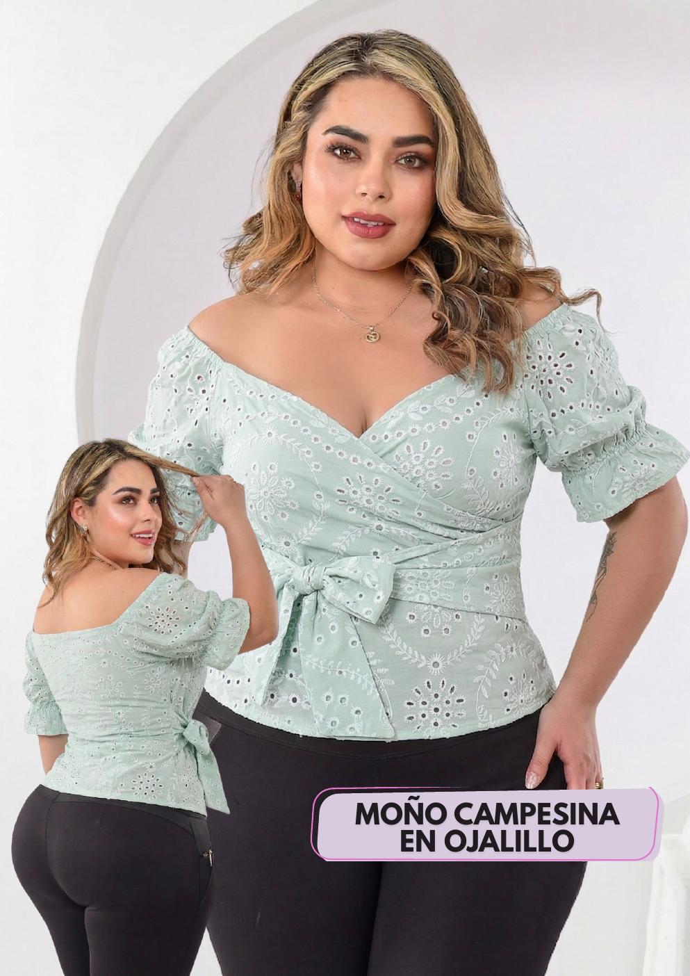 Blusa Moño Campesina Ojalillo