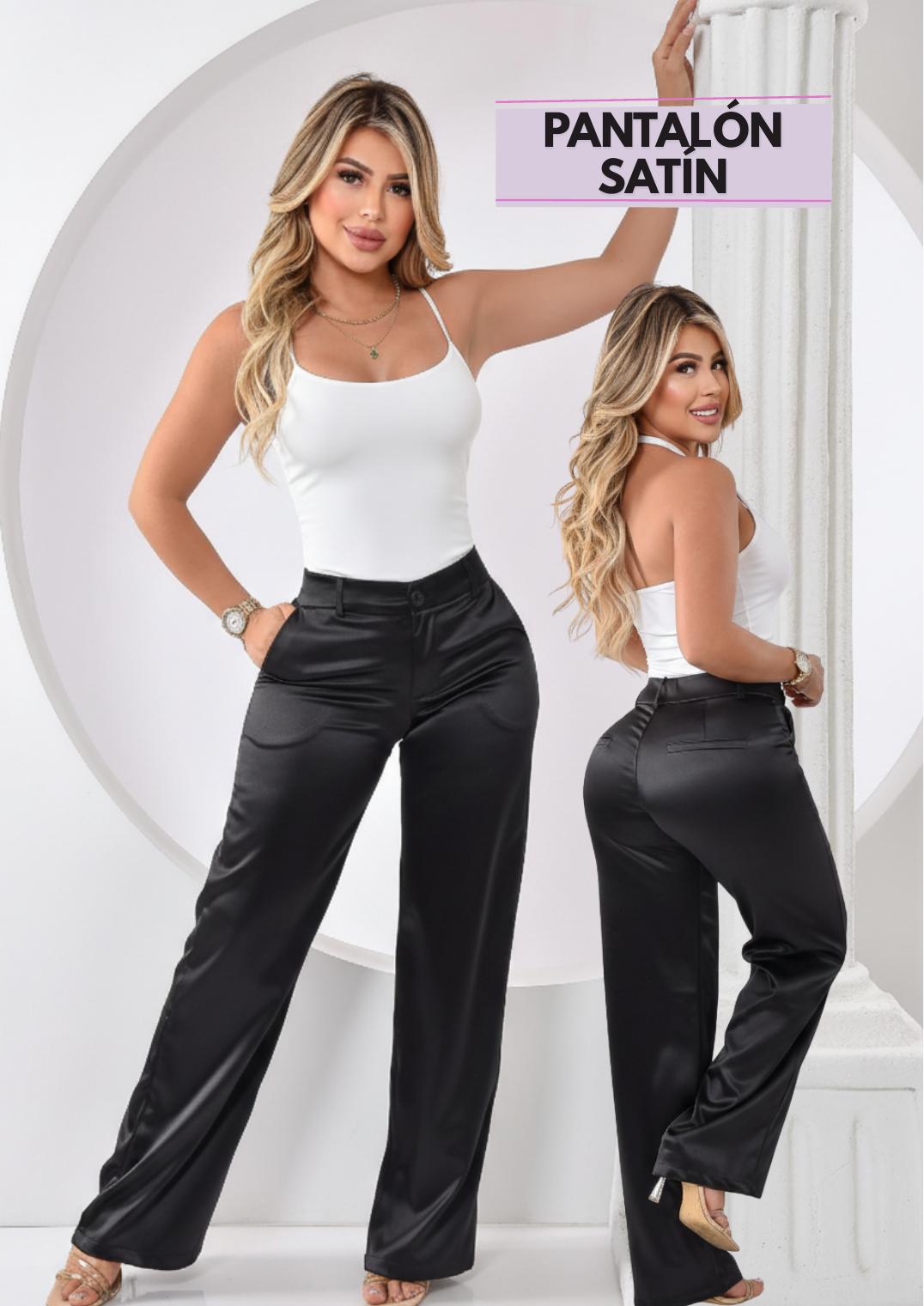 Blusa Pantalón Satín