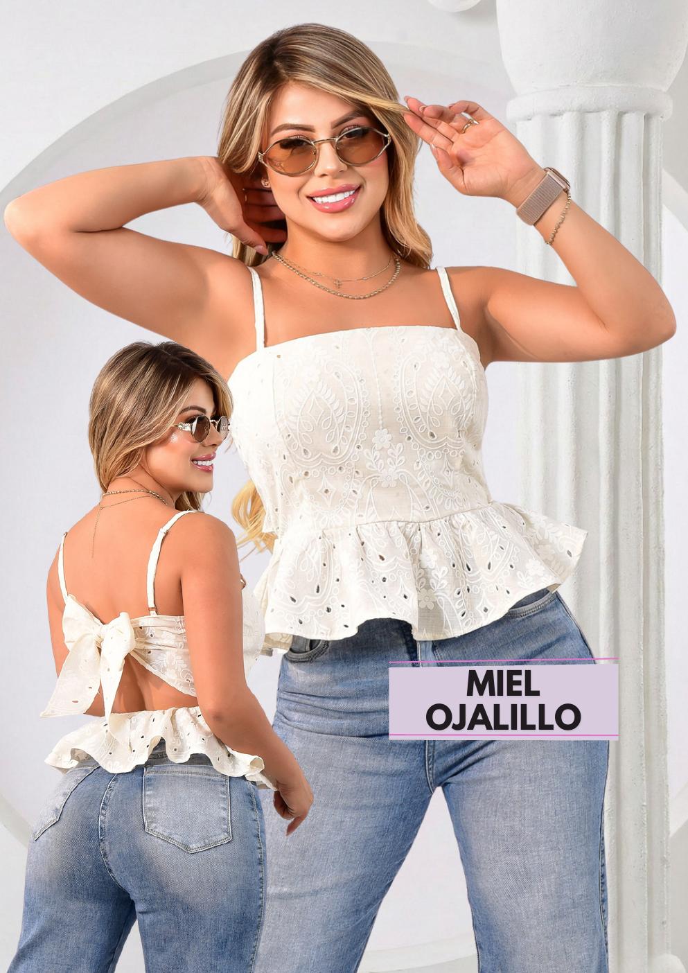 Blusa Miel Ojalillo