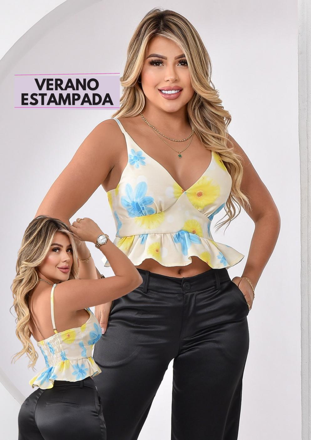 Blusa Verano Estampada